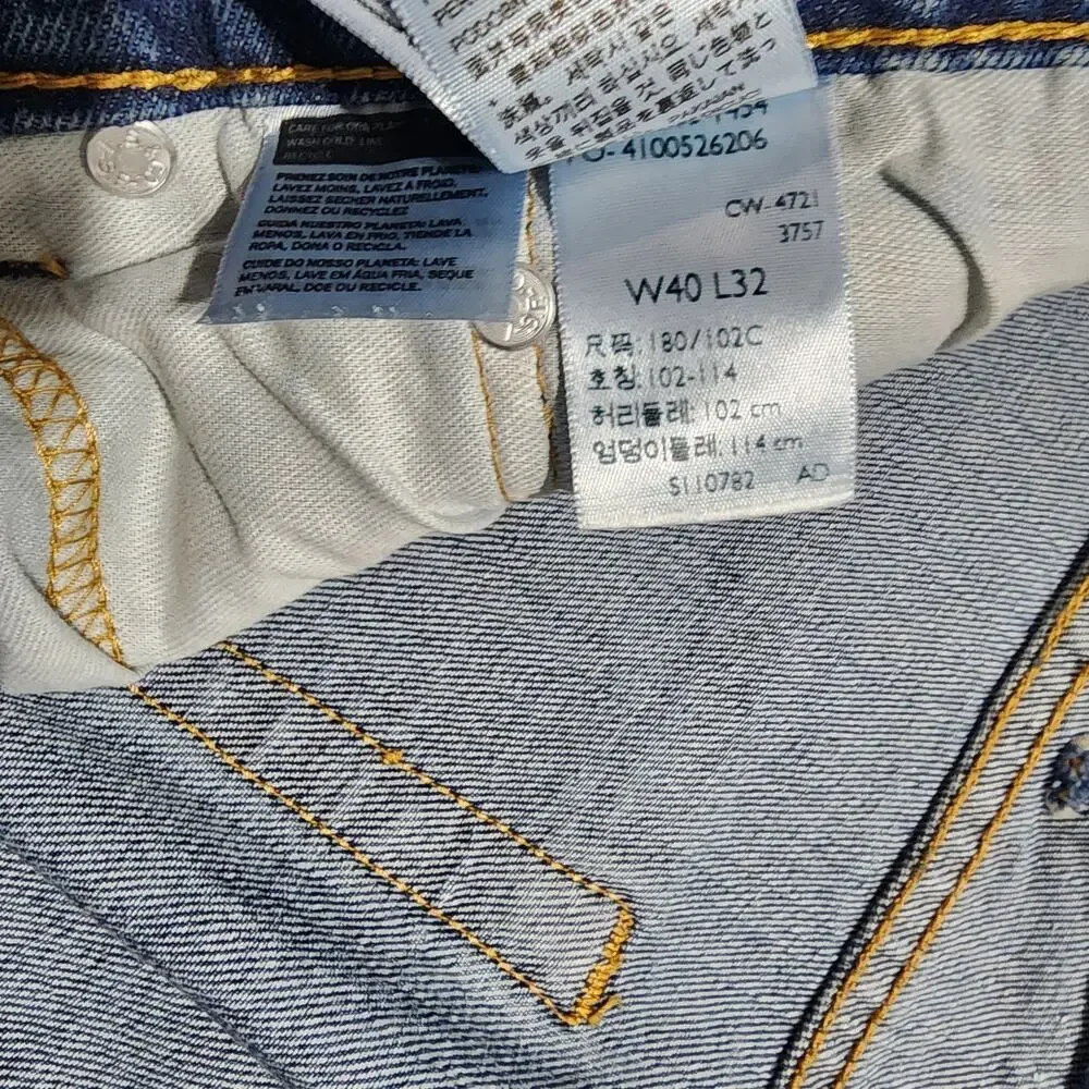 Levi's 505 men jeans W40''xL32'' regular stretch men